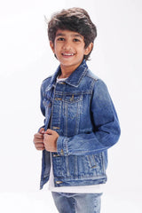 Boy's Jacket (2-7Y) (Medium Wash)