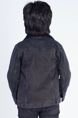 Boy's Jacket (2-7Y) (Black)