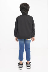 Boy's Jacket (8-11Y) (Black)
