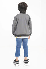 Boy's Jacket (8-11Y) (Grey)