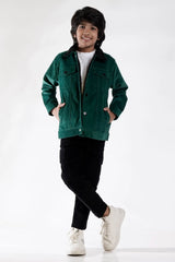 Boy's Jacket (6-13Y) (Green)