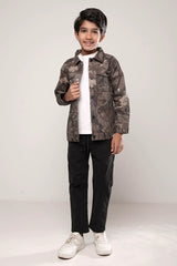Boy's Jacket (8-13Y) (DK. Grey)