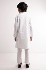 Boy's Panjabi (2-7Y) (White)