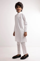 Boy's Panjabi (2-7Y) (White)