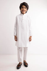 Boy's Panjabi (2-7Y) (White)