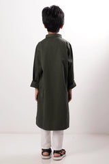 Boy's Panjabi (2-7Y) (Green)