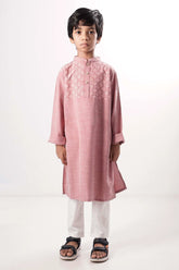 Boy's Panjabi (8-13Y) (Red)