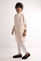 Boy's Panjabi (2-7Y) (Pastel Brown)