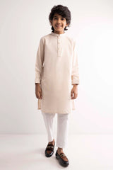 Boy's Panjabi (2-7Y) (Pastel Brown)