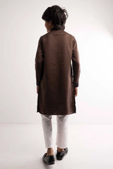 Boy's Panjabi (2-7Y) (Brown)
