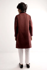 Boy's Panjabi (2-7Y) (Maroon)