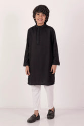 Boy's Panjabi (2-7Y) (Black)