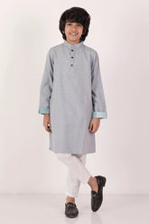 Boy's Panjabi (8-13Y) (Lt. Blue)