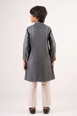 Boy's Panjabi (2-7Y) (Blue)