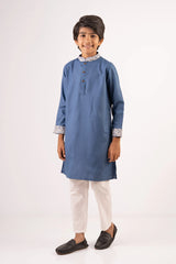Boy's Panjabi (2-7Y) (Blue)