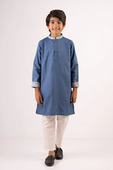 Boy's Panjabi (8-13Y) (Blue)