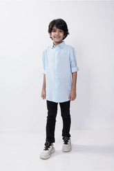 Boy's Shirt (8-13Y) (Sky Blue)