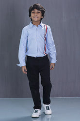 Boy's Shirt (2-7Y) (Sky Blue)
