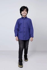 Boy's Shirt (8-13Y) (Royal Blue)