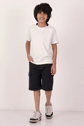 Boy's Shorts (8-13Y) (Navy)