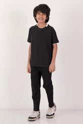 Boy's T-shirt (8-13Y) (Black)