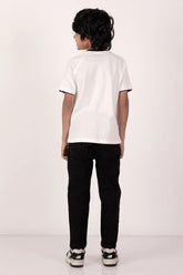 Boy's T-shirt (8-13Y) (White)