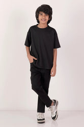 Boy's T-shirt (8-13Y) (Black)