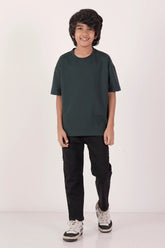Boy's T-shirt (8-13Y) (Dk. Green)