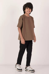 Boy's T-shirt (2-7Y) (Olive)
