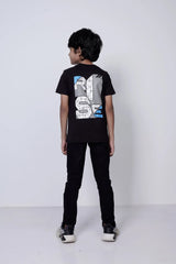 Boy's T-shirt (2-7Y) (Black)
