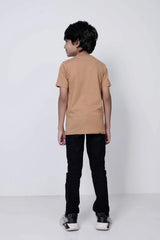 Boy's T-shirt (2-7Y) (Mustard)