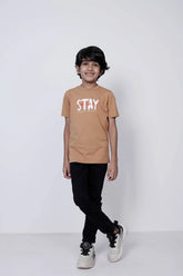 Boy's T-shirt (2-7Y) (Mustard)