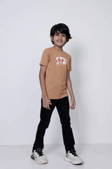 Boy's T-shirt (2-7Y) (Mustard)