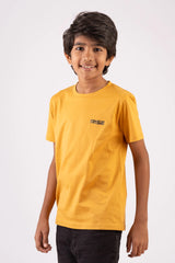 Boy's T-shirt (2-9Y) (Mustard)