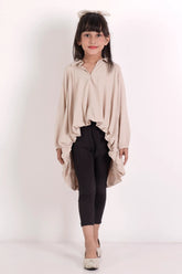 Girl's Casual Tops (8-13Y) (Lt. Grey)