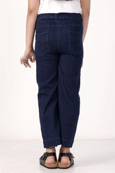 Girl's Denim Pant (8-13Y) (Dark Wash)