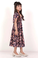 Girl's Dress (8-13Y) (Navy)