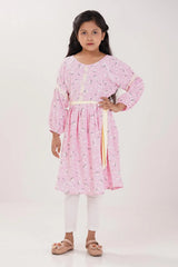 Girl's Dress (2-9Y) (Pink)