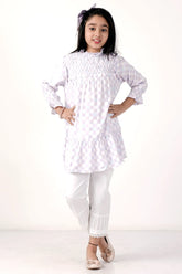 Girl's Dress (8-13Y) (Lavender)