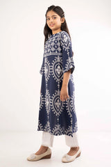 Girl's Ethnic Tops (2-7Y) (Navy)