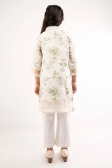 Girl's Ethnic Tops (2-7Y) (Green Printed)