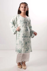 Girl's Ethnic Tops (8-13Y) (Teal Printed)