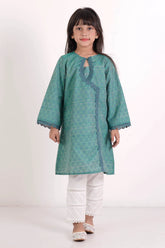 Girl's Ethnic Tops (8-13Y) (Green)