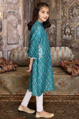 Girl's Ethnic Tops (8-13Y) (Teal)