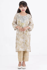 Girl's Ethnic Tops (8-13Y) (Olive)