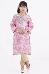 Girl's Ethnic Tops (2-7Y) (Rose)