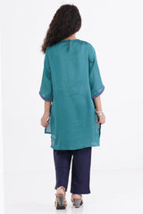 Girl's Ethnic Tops (8-13Y) (Forest Green)