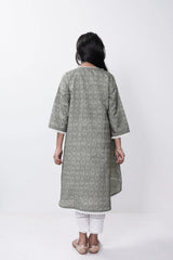 Girl's Ethnic Tops (8-13Y) (Olive)