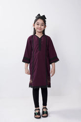 Girl's Ethnic Tops (2-7Y) (Dk. Purple)