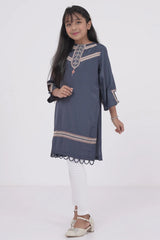 Girl's Ethnic Tops (8-13Y) (Navy)